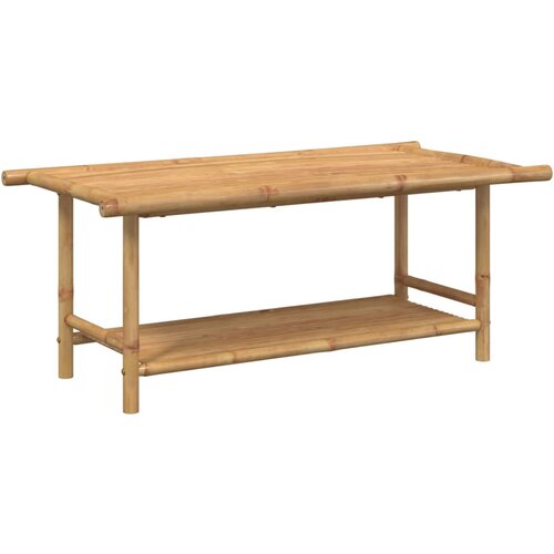 Maison Chic Klubska mizica - kavna mizica - Nizka mizica 110x55x45 bambus, (21754465) Slike