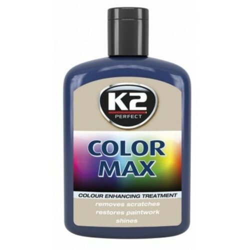 K2 auto care polirna pasta K2 Color Max 200ml - Temno modra Slike