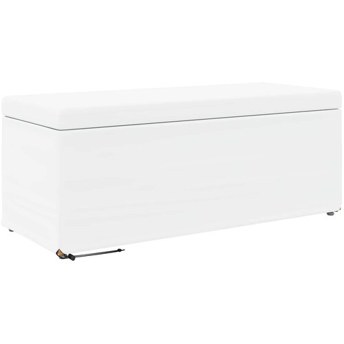 Stolica Bijelo 101 x 41 x 40 cm Umjetna Koža i Fino Radeći Drvo Slike