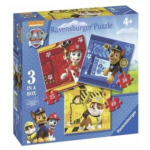 Ravensburger puzzle (slagalice) -Paw patrol, 3 u 1 RA07057 Slike