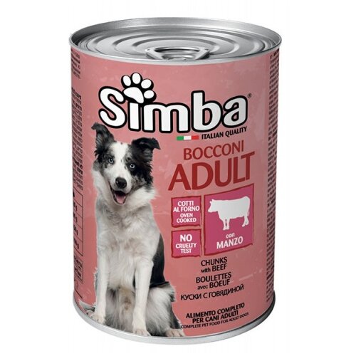 Simba (monge) simba vlažna hrana za pse u konzervi - govedina 1230g Cene