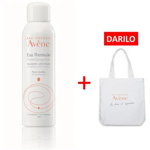 Avene Eau Thermale, termalna voda za nego telesa in obraza + DARILO torba