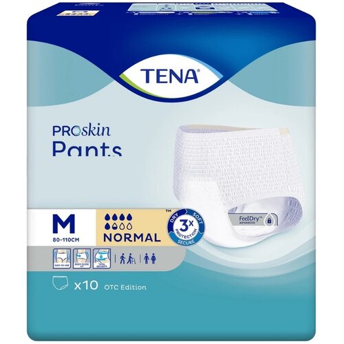 Tena gaćice za inkontinenciju normal, m, 10 komada Slike