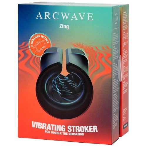  Masturbator Acrwave zing, Vibrirajući, 11cm, Crni Cene