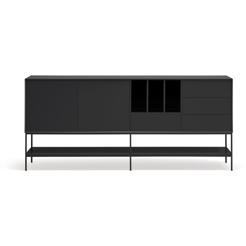 Teulat Crna komoda 220x98x45 cm Platt &amp;ndash; Slike