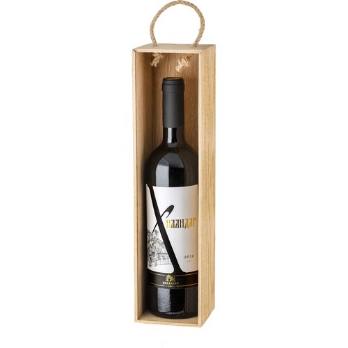 ZADUŽBINA MANASTIRA HILANDARA crveno suvo vino hilandar berba 2016 0,75L u drvenoj kutiji Slike