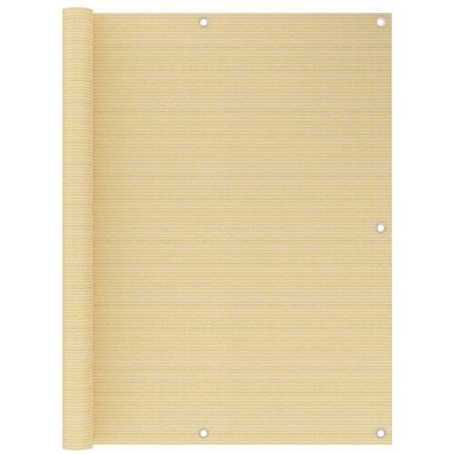 vidaXL balkonski zastor bež 120 x 600 cm HDPE Cene