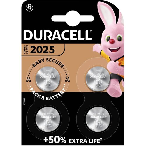 Duracell gumbne celice CR 2025 3 V 4 kos 165 mAh litij Elektro 2025, (20430513) Cene