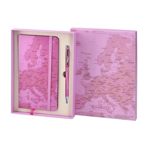 Empire Liberty, hemijska olovka i rokovnik, roze, 2K Cene