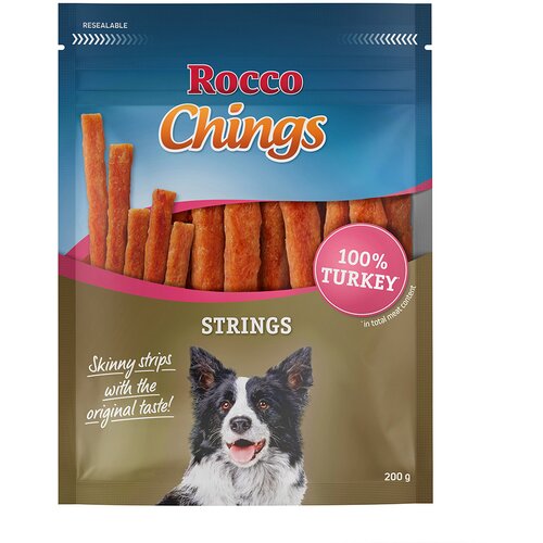 Rocco Ekonomično pakiranje Chings Strings - Puretina 4 x 200 g Slike