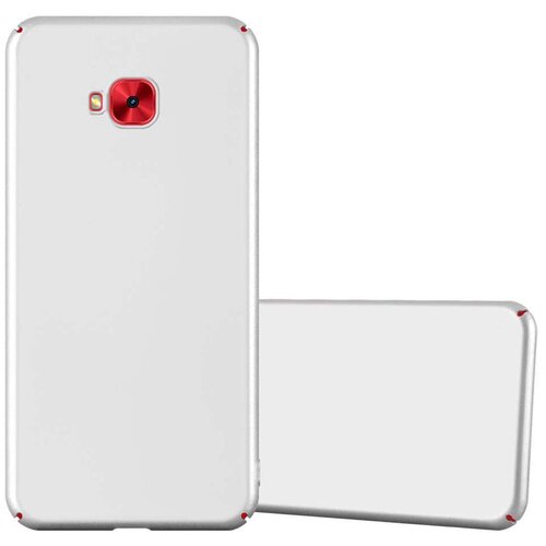 Cadorabo CASE, združljiv z ASUS v kovinskem srebru - trdi za&scaron;čitni pokrov v kovinskem videzu proti praskam in udarcem, (20562661) Cene