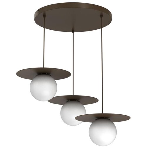  Luster na sajli FLAT 3xE27/15W/230V braon Cene