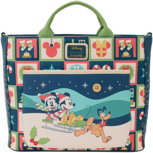 Mickey &amp;amp; Minnie Bolso mochila Holiday Disney Loungefly Slike