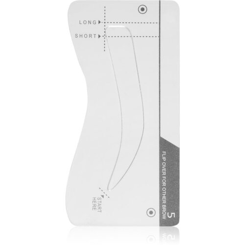 Lash Brow Eyebrow Stencil &amp;scaron;ablona za obrvi 5 kos Slike
