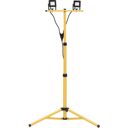 vidaXL LED reflektor s stojalom 2x10 W hladno bel Cene