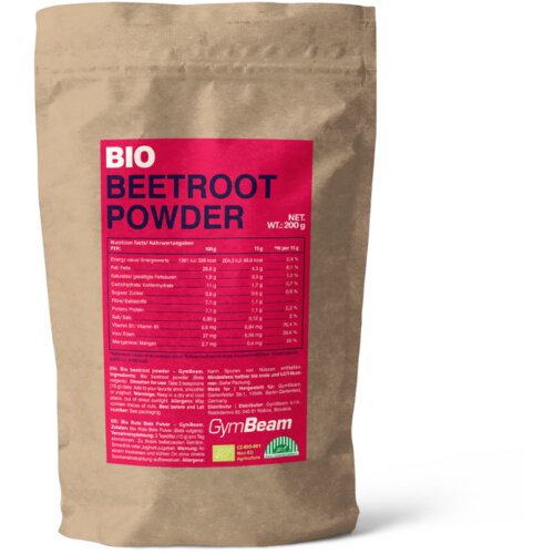 GymBeam bio cvekla u prahu 200 g Cene