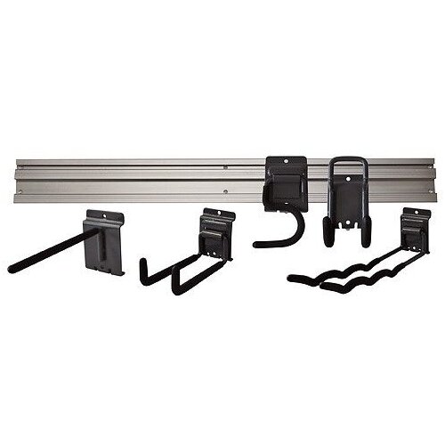Ramda Zidni nosač za vrtne alate 1250x230x220mm, sa 6 kvačica Slike
