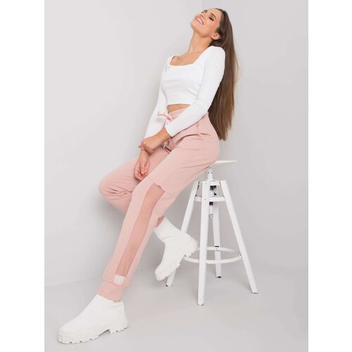 RELEVANCE Sweatpants-RV-DR-6896.48P-light pink Cene