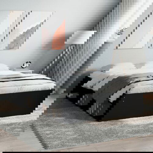 VidaXL Okvir za krevet crni 120 x 200 cm Slike