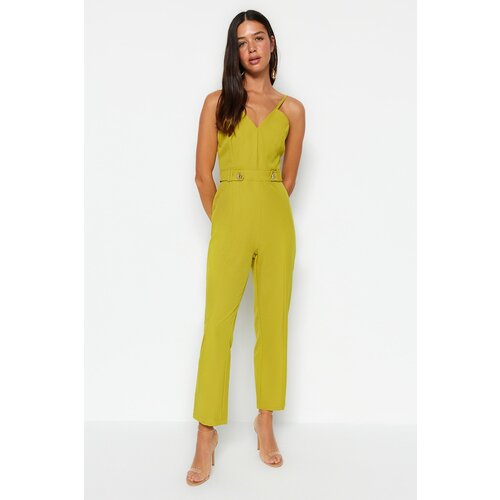 Trendyol Jumpsuit - Green - Regular fit Slike
