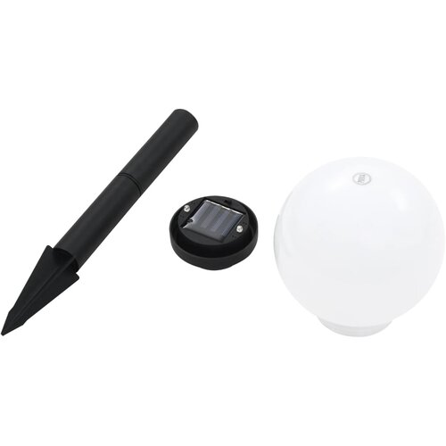  Vanjske solarne svjetiljke 8 kom LED kuglaste 15 cm RGB Slike