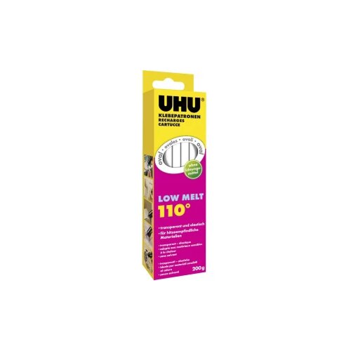 Uhu 48630 &amp;scaron;tapiči za vruće ljepljenje 170 mm prozirna 200 g 10 St. Slike