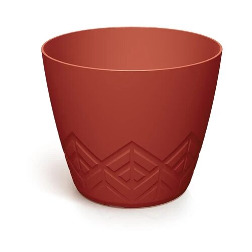  Saksija Areco 20cm - retro crvena 3517U Slike