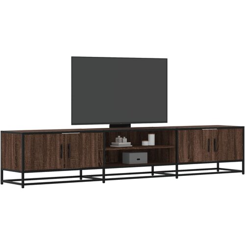 vidaXL TV omarica rjav hrast 210x35x41 cm inženirski les Cene