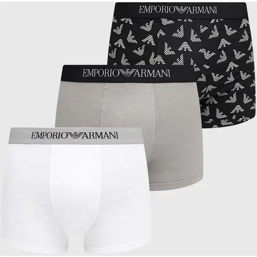 Emporio Armani Underwear Pamučne bokserice 3-pack boja: bijela