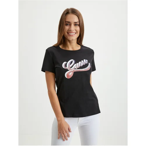 Guess Black Women's T-Shirt - Women