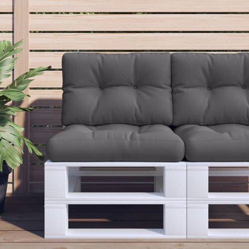 vidaXL Blazina za kavč iz palet antracitna 60x40x12 cm Cene