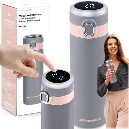 Vakuumska termosica 450 ml BD-786 siva Slike