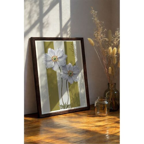 WALLXPERT Artmoscrv13-3348 Multicolor Decorative Framed MDF Painting Cene