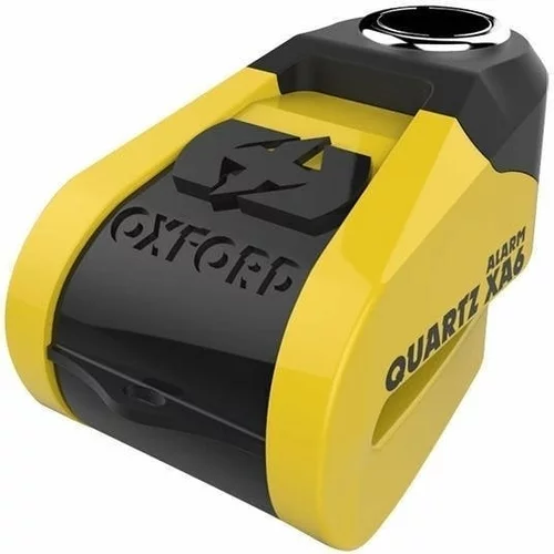 Oxford quartz alarm XA6 žuta-crna moto zaključavanje