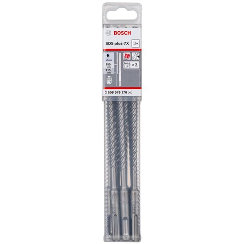 Bosch SVEDER ZA BETON SDS PLUS 6X150X215 MM 10-DELNI KOMPLET SVEDROV Slike