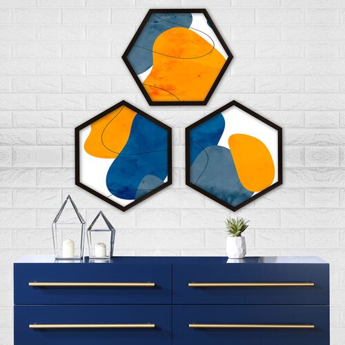 Wallity uramljena slika 6GEN29071, 35x35 cm, 3 dela Cene