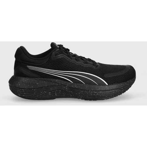 Puma Tekaški čevlji Scend Pro črna barva