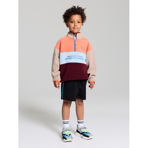 Sinsay Flis majica half-zip Active Slike