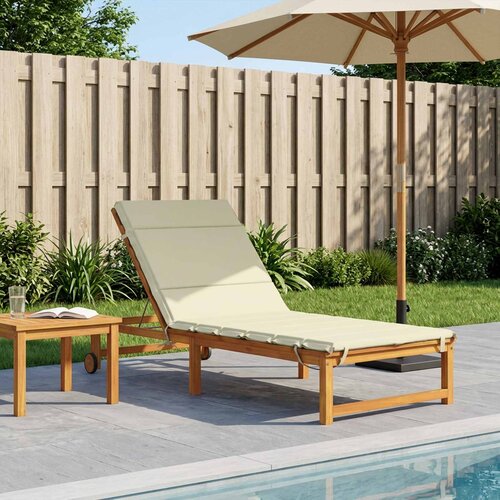  Jastučić za ležaljku GEMERT 100% poliester Krem 200 x 90 x 3 cm Slike