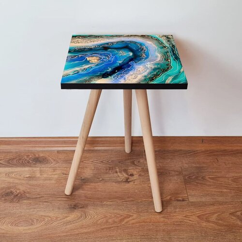 Hanah home klub sto Shp281, 35x42x35 cm, Šareni Cene
