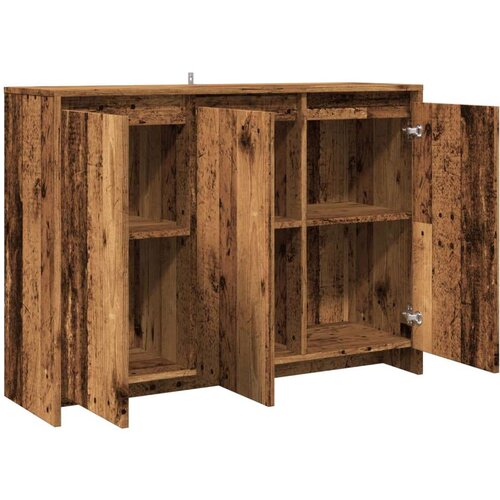 vidaXL Komoda boja starog drva 102 x 33 x 75 cm od konstruiranog drva Cene