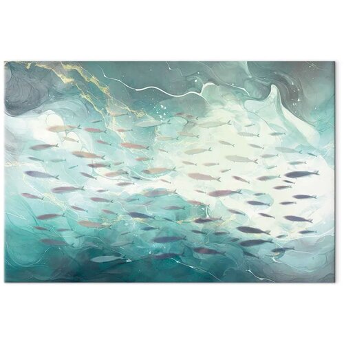  Slika - School of small fish 120x80 Standard Slike