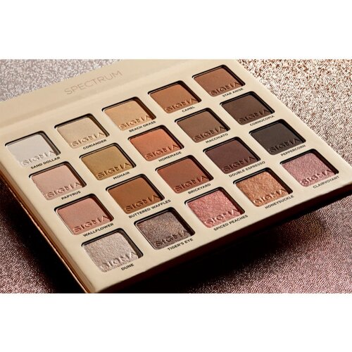 Sigma Beauty Spectrum Eyeshadow Palette paleta sjenila za oči 1 kom Slike