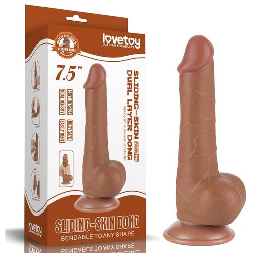  7.5inch Sliding Skin Dual Layer Dong Brown II  Lvtoy00730 Cene