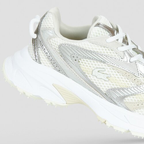 Lacoste Nizke superge L003 Neo Shot Silver Cream Pack Bela Slike