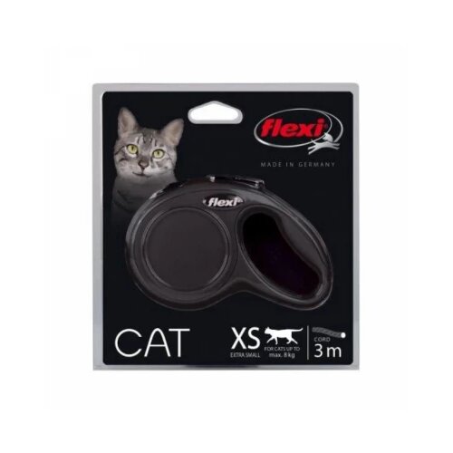 Flexi Classic CAT 3m uze crni Cene