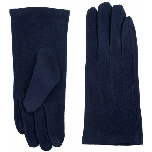 Art of Polo Woman's Gloves rk23314-6 Navy Blue