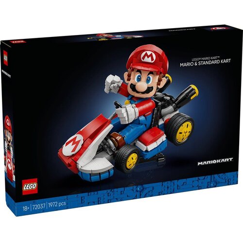Lego Super Mario Mario Kart Mario and Standard Kart 72037 Slike