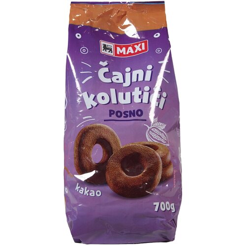 Maxi Cajni kolutici kakao 700g Cene