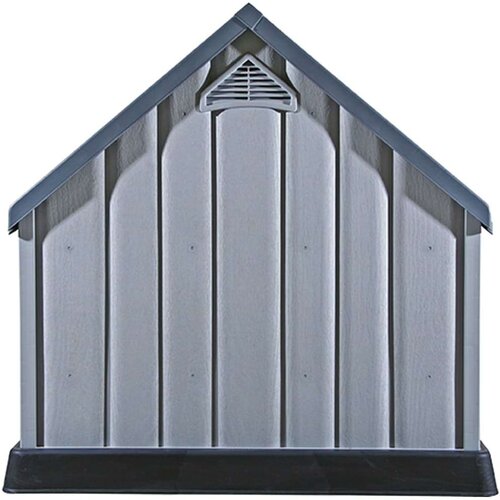 vidaXL Pasja uta siva 92x87x91 cm plastika Cene